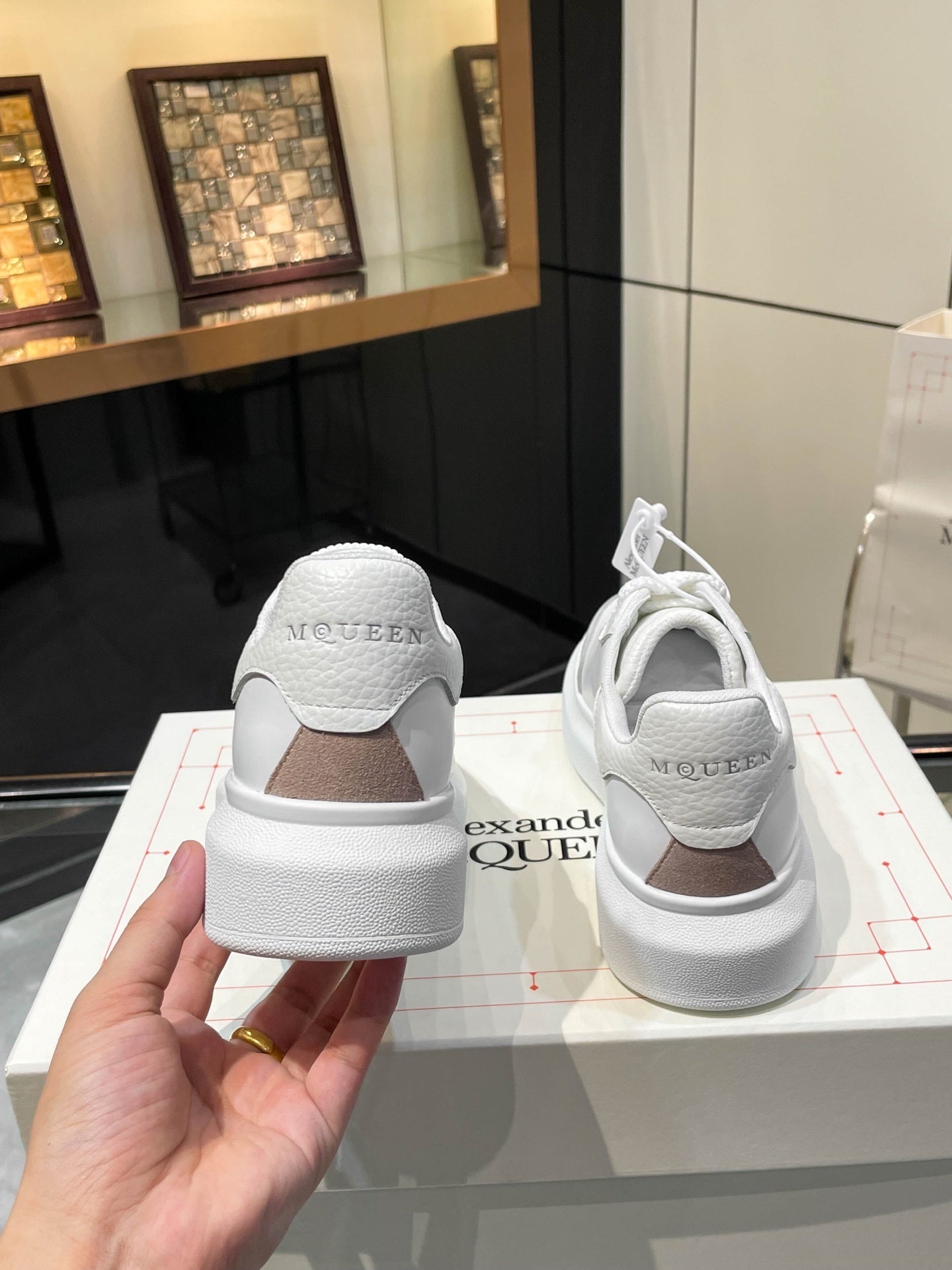 McQueen Oversized Sneakers Unisex Stylish And Comfortable Footwear