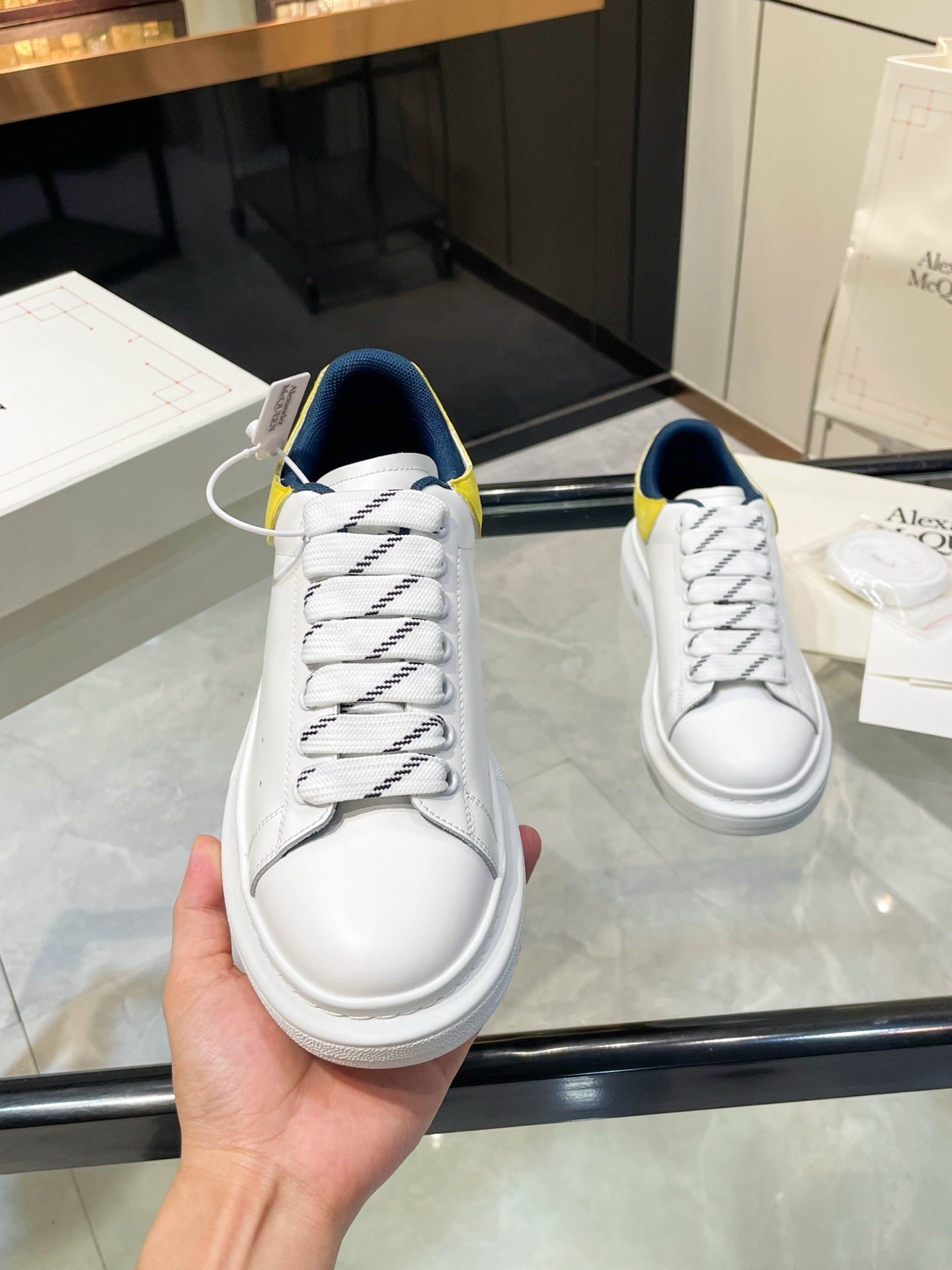 McQueen Oversized Sneakers Unisex Stylish And Comfortable Footwear
