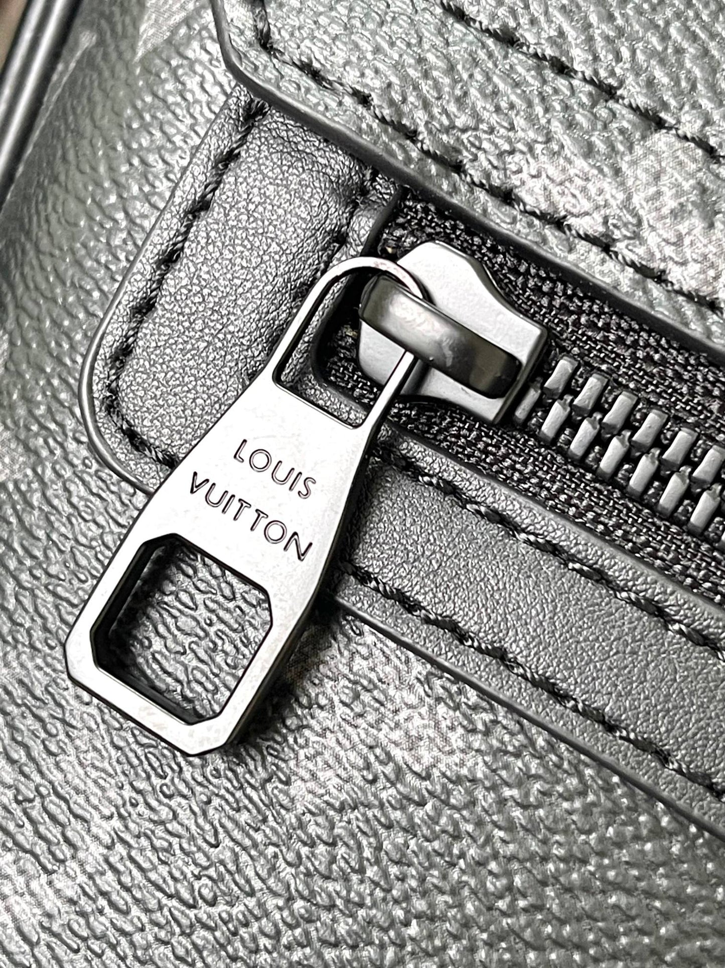 Stylish Louis Vuitton Monogram Canvas Crossbody Bag With Black Buckle Accent M23741
