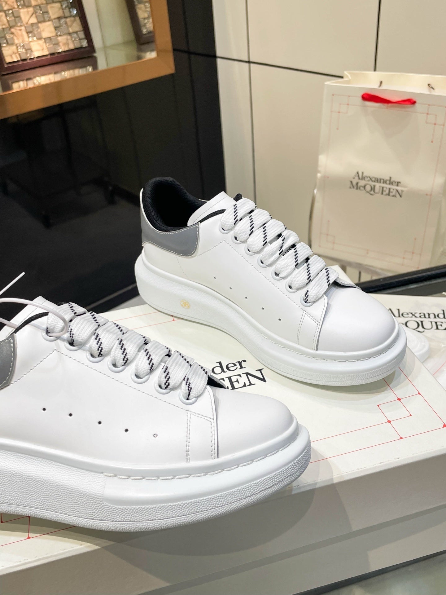 McQueen Oversized Sneakers Unisex Stylish And Comfortable Footwear