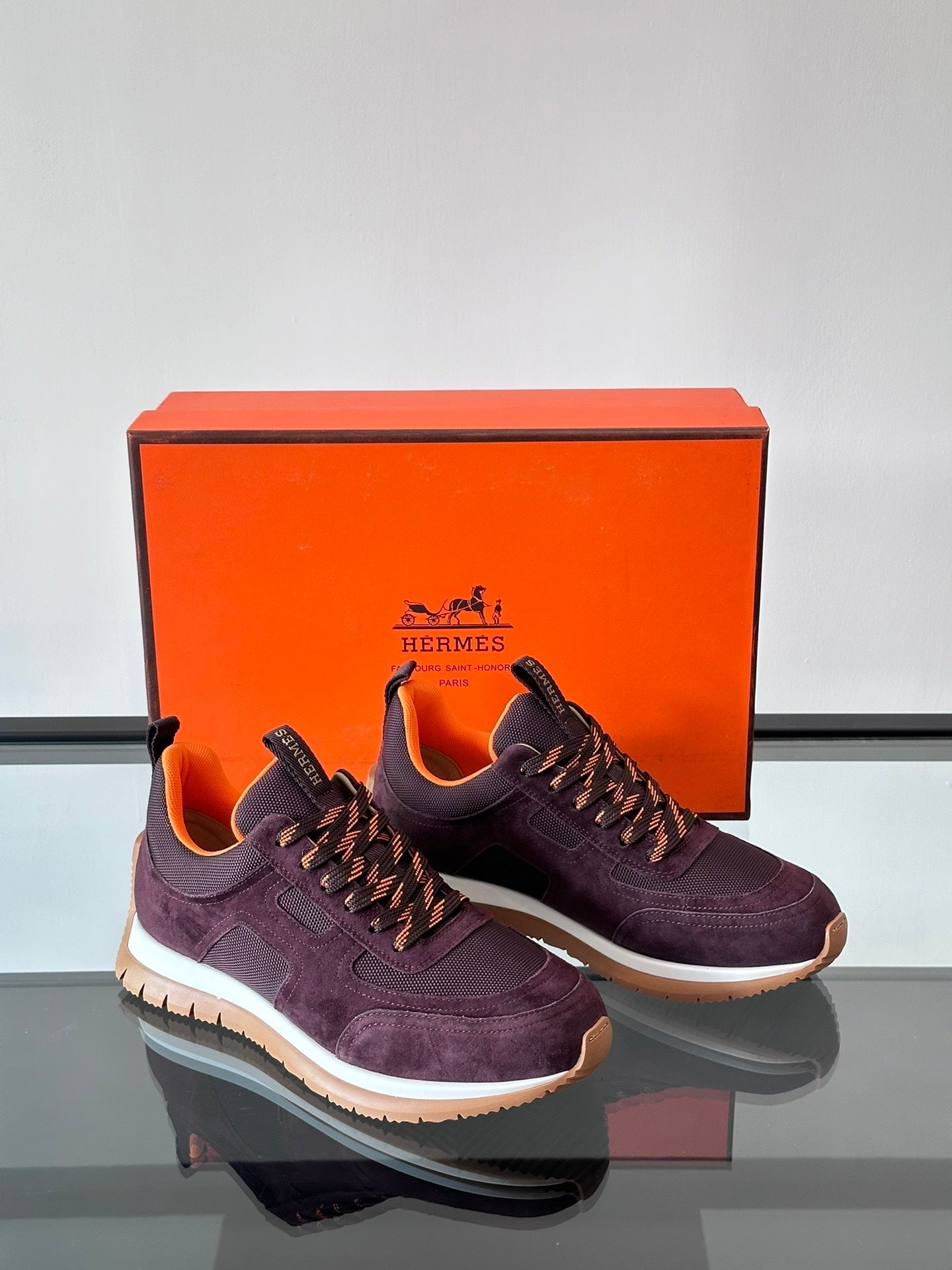 Hermes Men's Sneakers Luxury Fashion Sneakers