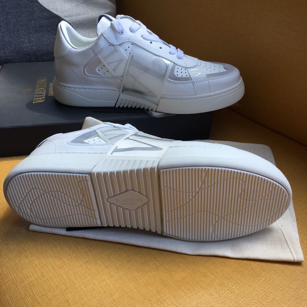 Valentino Unisex Sneakers VLTN Logo Luxury Fashion Sneakers