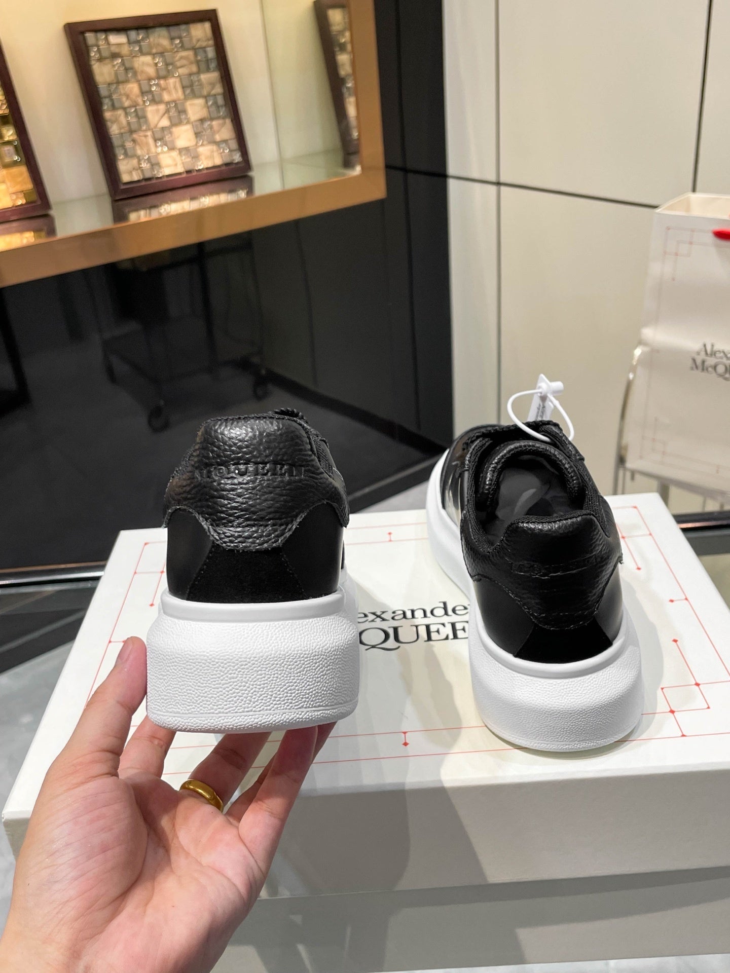 McQueen Oversized Sneakers Unisex Stylish And Comfortable Footwear