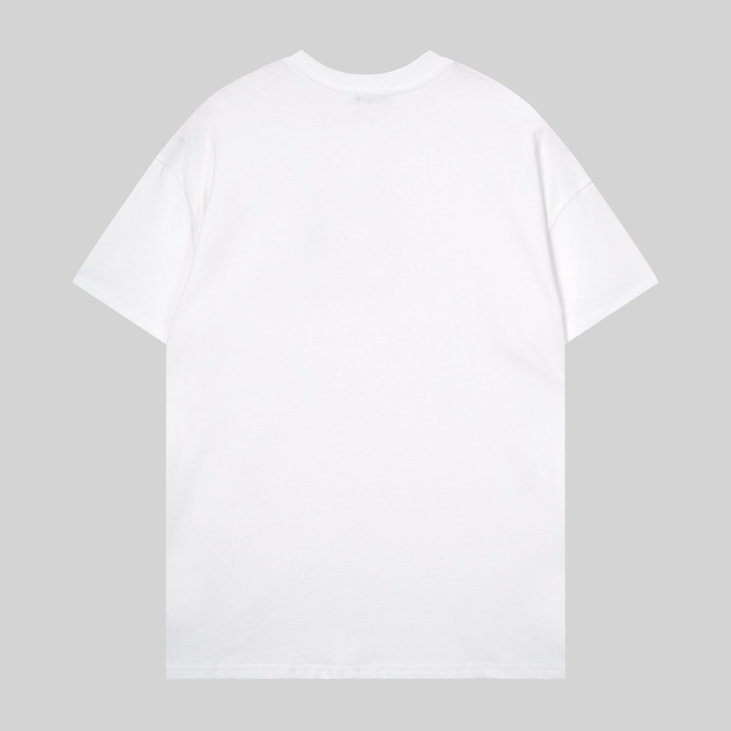 Alexander McQueen White T - Shirt With Classic Black MQUEEN Logo Print