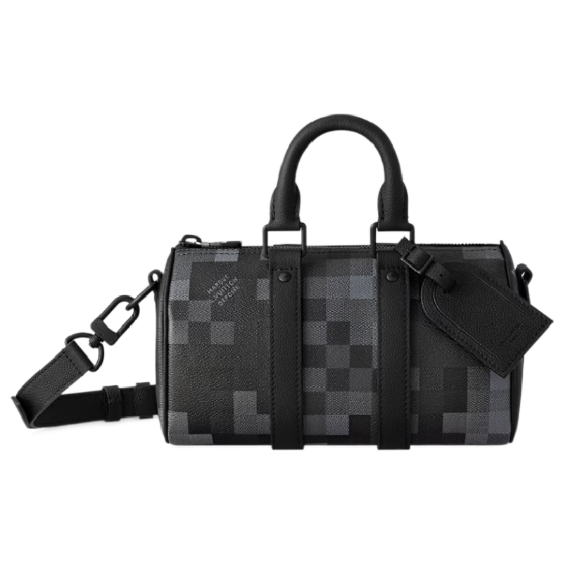 Stylish Louis Vuitton Pixelated Pattern Speedy Bandoulière Bag for Fashion Enthusiasts