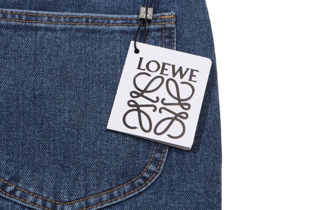 Givenchy Blue Denim Jeans With Signature Logo For Timeless Elegance