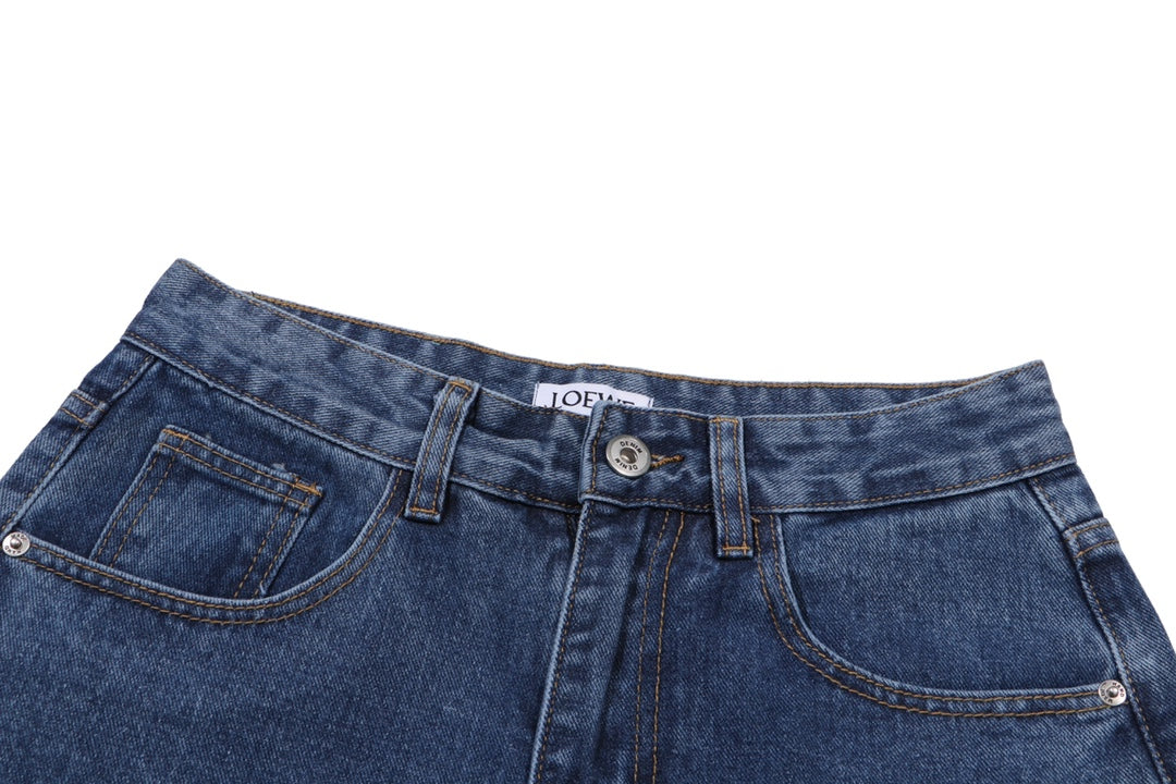 Givenchy Blue Denim Jeans With Signature Logo For Timeless Elegance
