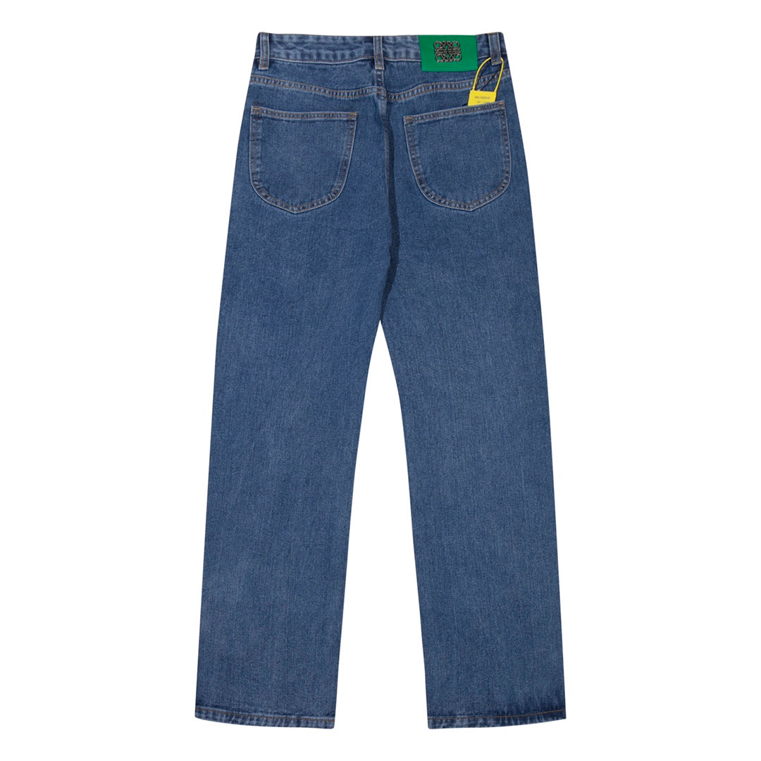 Givenchy Blue Denim Jeans With Signature Logo For Timeless Elegance