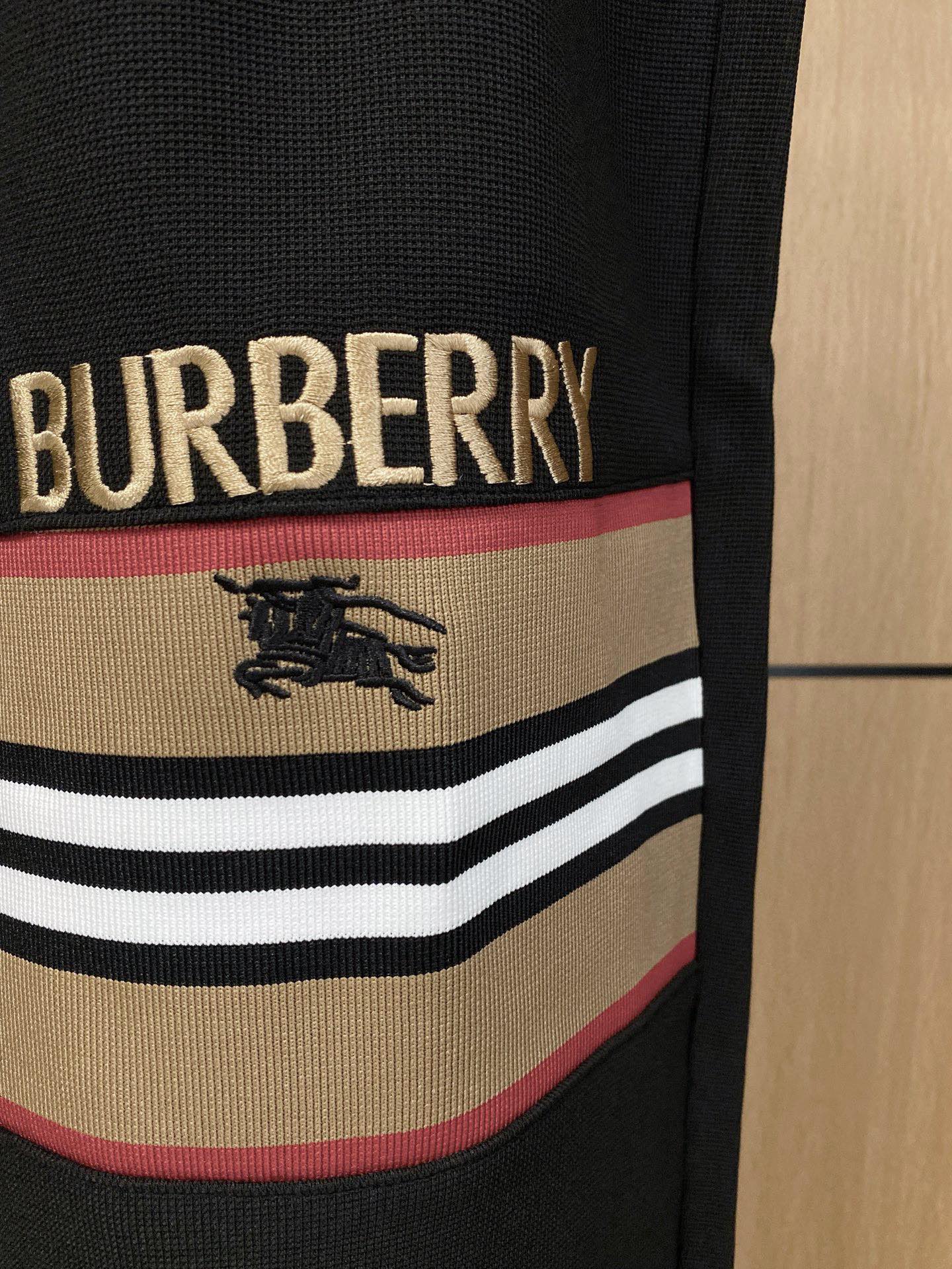 Burberry Men's Tracksuits With Iconic Stripes And Logo