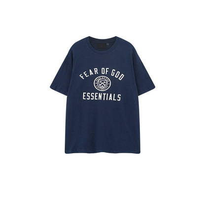 High Quality Fear Of God Essentials Gray/Navy Blue/Black Tee Stylish Comfortable Fashion Wear