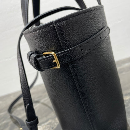 Gorgeous Black Celine CABAS ANAIS Handbag With Classic Logo 118613