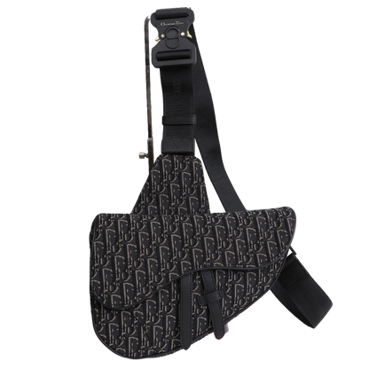 Fashionable Dior Saddle Bag With Signature Monogram And Adjustable Strap ADPO093