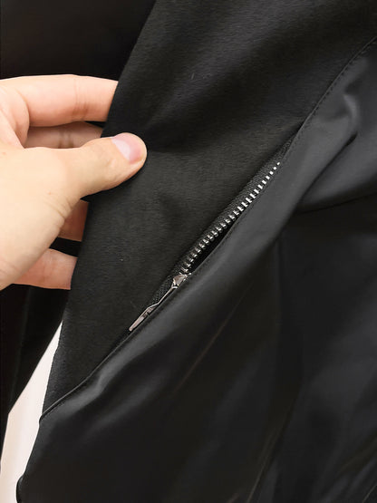 Louis Vuitton Men's Monogram Zip-Up Jacket with Stand Collar & Signature Hardware