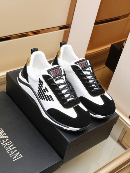 Armani Men's Sneakers Casual Sporty Running Shoes