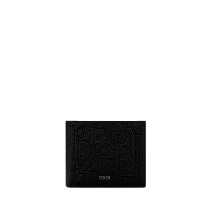 Sophisticated Dior Men's Wallet With Embossed Monogram And Premium Leather 2ESBH027FLG H00N