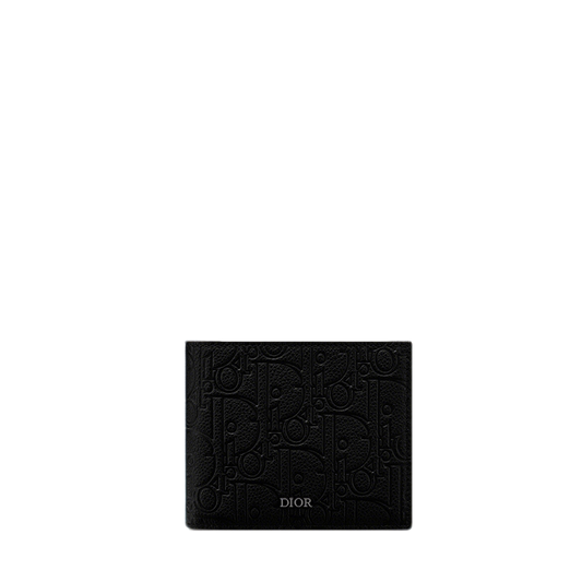 Sophisticated Dior Men's Wallet With Embossed Monogram And Premium Leather 2ESBH027FLG H00N