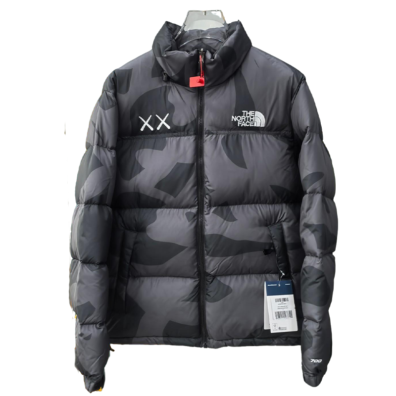 The North Face Camouflage Puffer Jacket Warm Winter Outerwear