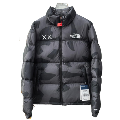 The North Face Camouflage Puffer Jacket Warm Winter Outerwear