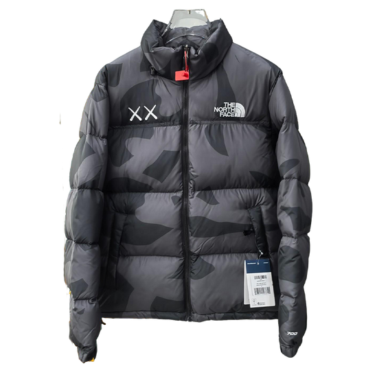 The North Face Camouflage Puffer Jacket Warm Winter Outerwear