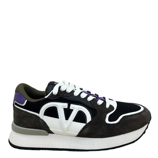 Valentino Garavani Stylish Color - Block Casual Sneakers For Trendsetters