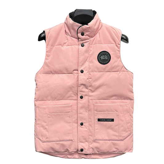 Canada Goose Pink Down Vest: Stylish Warmth For Cold Weather