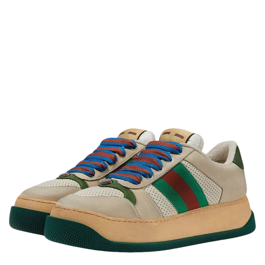 Gucci Unisex Retro - Inspired Sneakers With Iconic Web Stripes