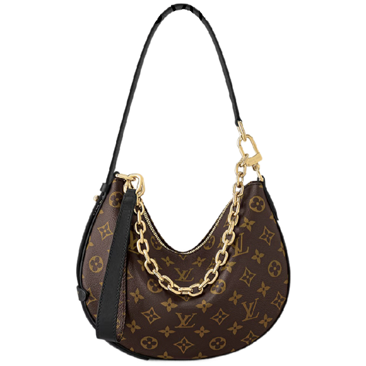Chic Louis Vuitton Cookie BB Handbag With Monogram Canvas And Gold Chain Accent