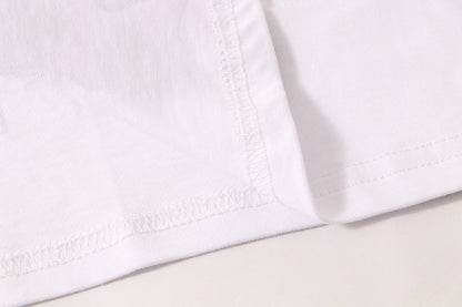 Hellstar White T - Shirt With Headphone Graphic And Is This What Heaven Sounds Like Slogan