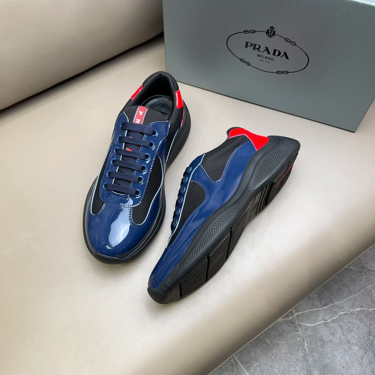 Prada Unisex Sneakers Luxury Fashion Sneakers