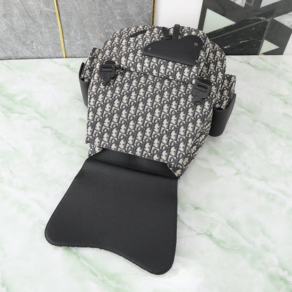 Fashionable Dior Gallop Backpack With Signature Monogram And Functional Buckles 1ADBA164