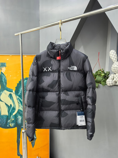 The North Face Camouflage Puffer Jacket Warm Winter Outerwear