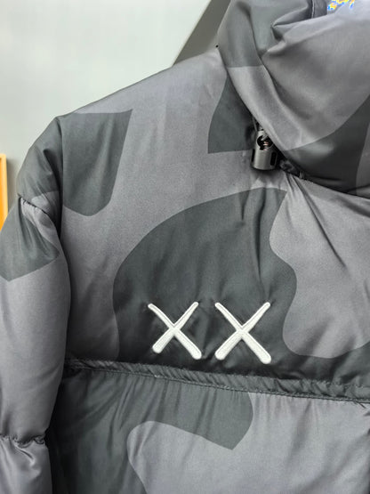 The North Face Camouflage Puffer Jacket Warm Winter Outerwear
