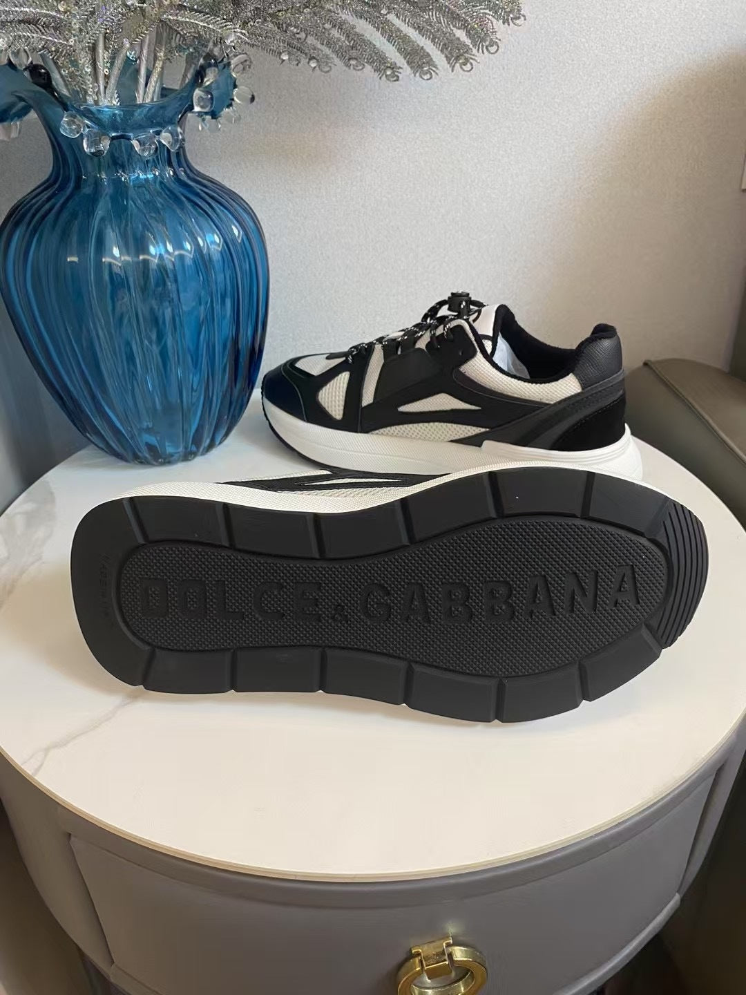 Dolce & Gabbana D&G Men's High-Top Sneakers