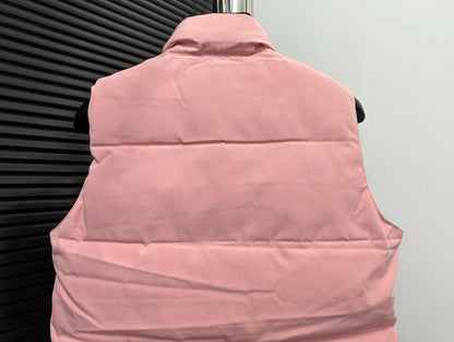 Canada Goose Pink Down Vest: Stylish Warmth For Cold Weather
