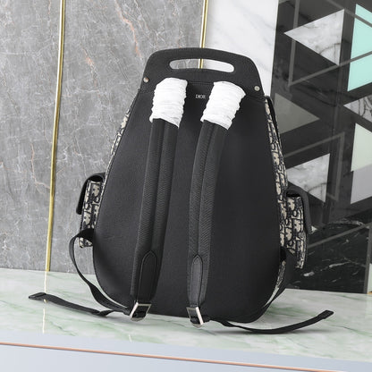 Fashionable Dior Gallop Backpack With Signature Monogram And Functional Buckles 1ADBA164