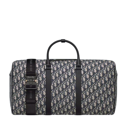 Luxury Dior Travel Duffel Bag With Signature Monogram And Functional Strap 1ADDU115YKY_H27E