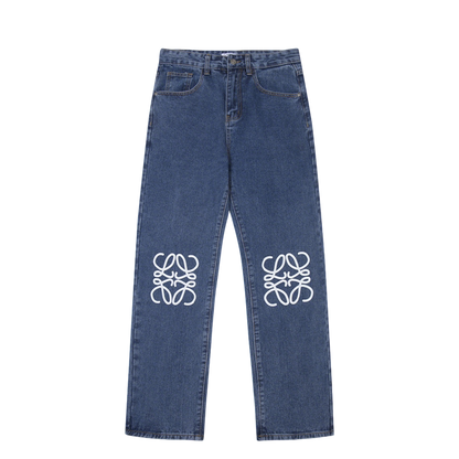 Givenchy Blue Denim Jeans With Signature Logo For Timeless Elegance