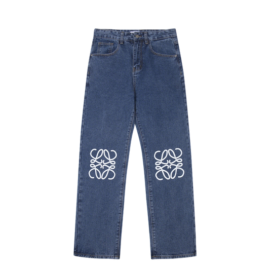 Givenchy Blue Denim Jeans With Signature Logo For Timeless Elegance
