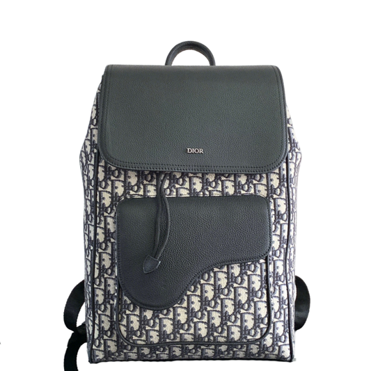 Chic Dior Backpack With Signature Monogram And Leather Accents 1ADBA041