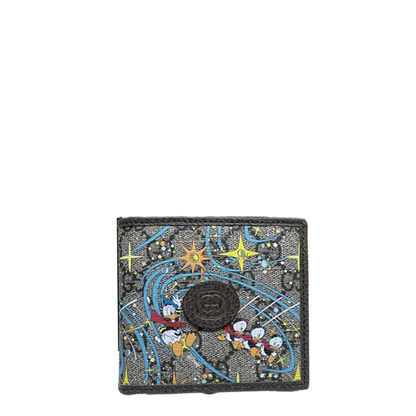 Gucci Wallet With Disney Donald Duck Print And GG Pattern For Fashion Enthusiasts 647937