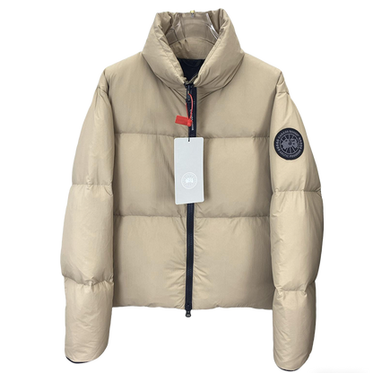 Canada Goose Grandview Women's Beige Down Jacket For Winter Warmth