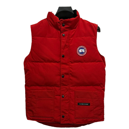 Canada Goose Red Down Vest: A Stylish And Warm Winter Essential