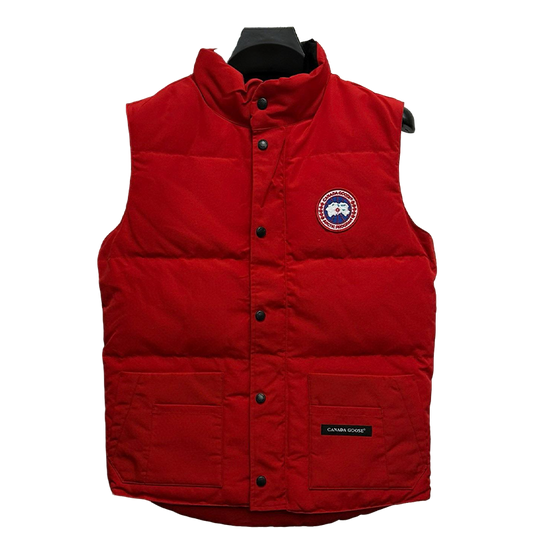 Canada Goose Red Down Vest: A Stylish And Warm Winter Essential