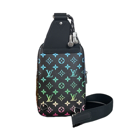 Louis Vuitton Colorful Monogram Canvas Sling Bag with Distinctive Design Elements M13963