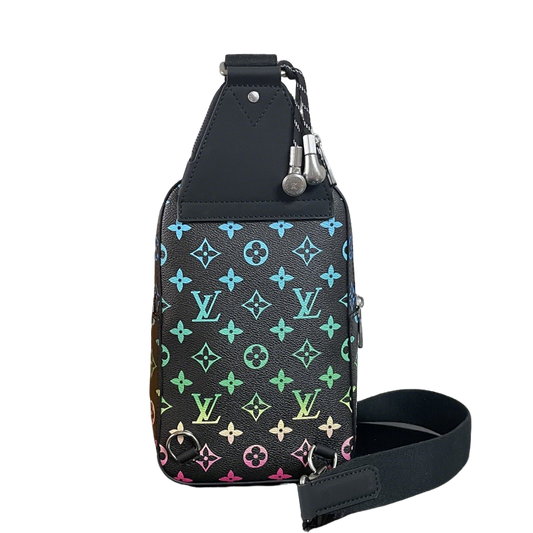 Louis Vuitton Colorful Monogram Canvas Sling Bag with Distinctive Design Elements M13963