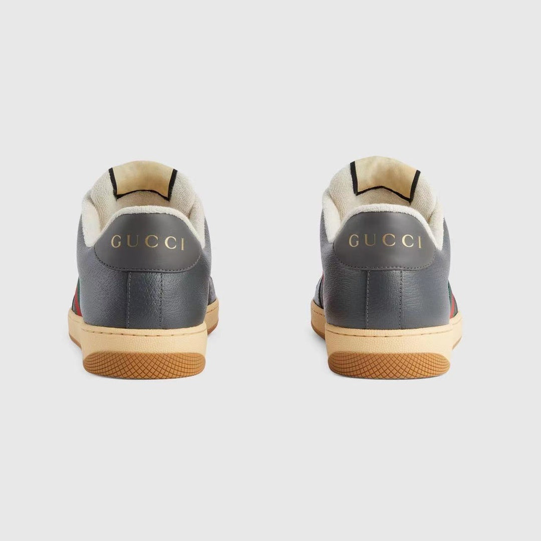 Gucci Unisex Stylish Sneakers With Signature Web And GG Pattern