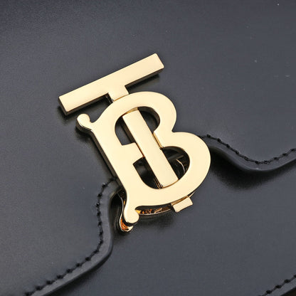 Stylish Black/Brown/Red Burberry Crossbody Bag With Iconic TB Logo And Adjustable Strap Style No.89063