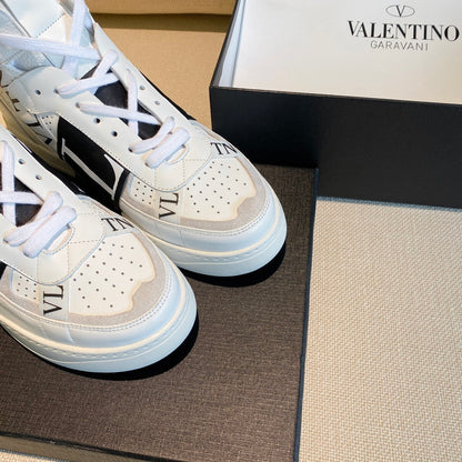 Valentino Men's Luxury Sneakers Fashion Mesh Design Casual Athletic Shoes