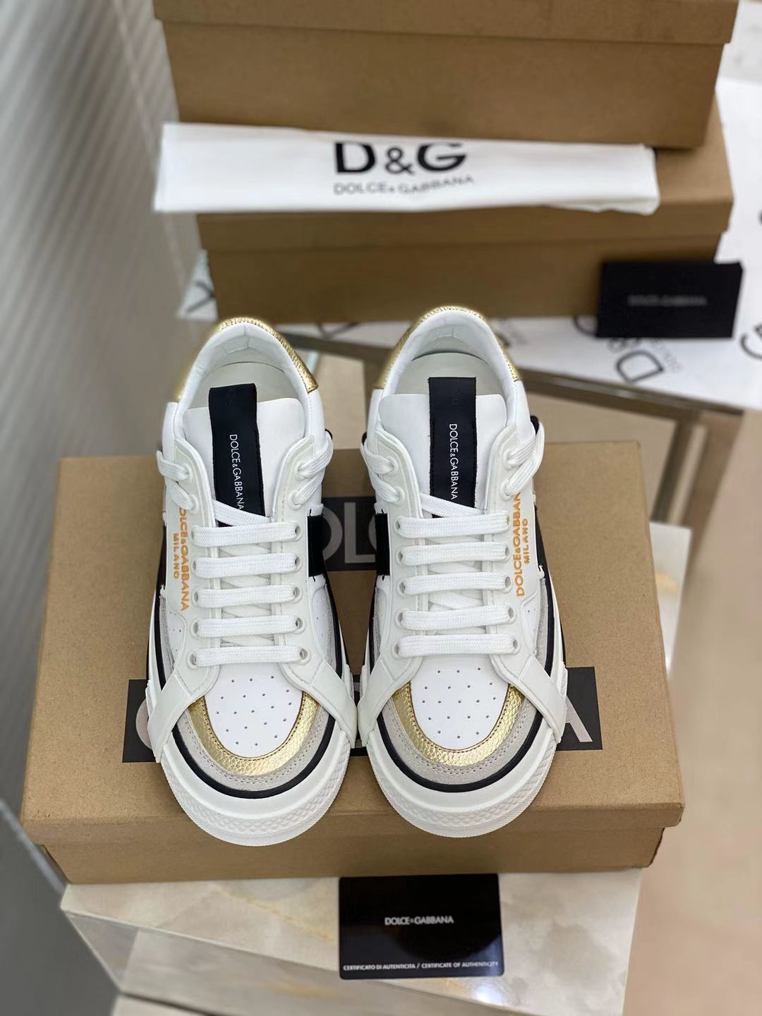 Dolce & Gabbana Milano Unisex Casual Sneakers