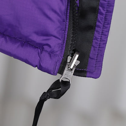 The North Face Purple Black Puffer Jacket Warm Winter Outerwear
